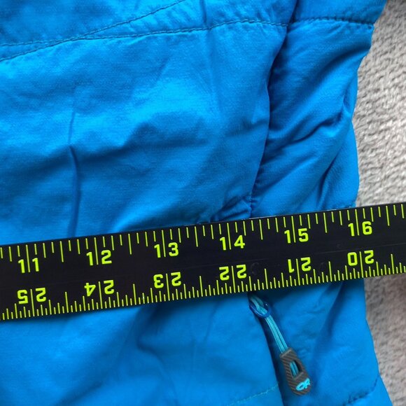 Outdoor Research Women’s Uberlayer Hooded Jacket – Polartec Alpha – Gray/Blue – - Picture 8 of 16